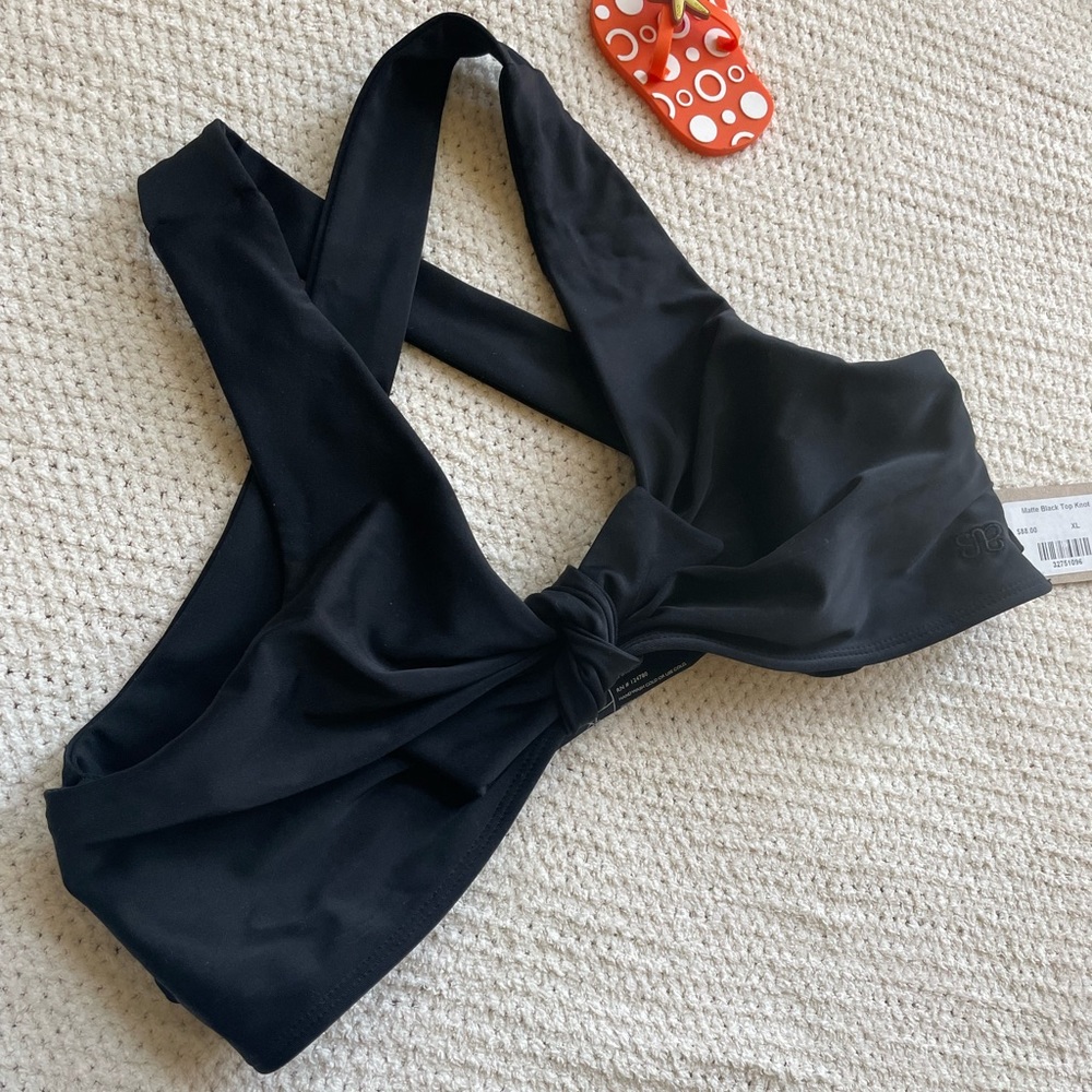ALBION Swim Matte Black Top Knot, XL